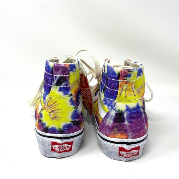 💖MEGA SALE💖Vans Sk8-Hi Women Tapered Washed Eie Bye Multicolor   VN0A4U1619X - Picture 6 of 9